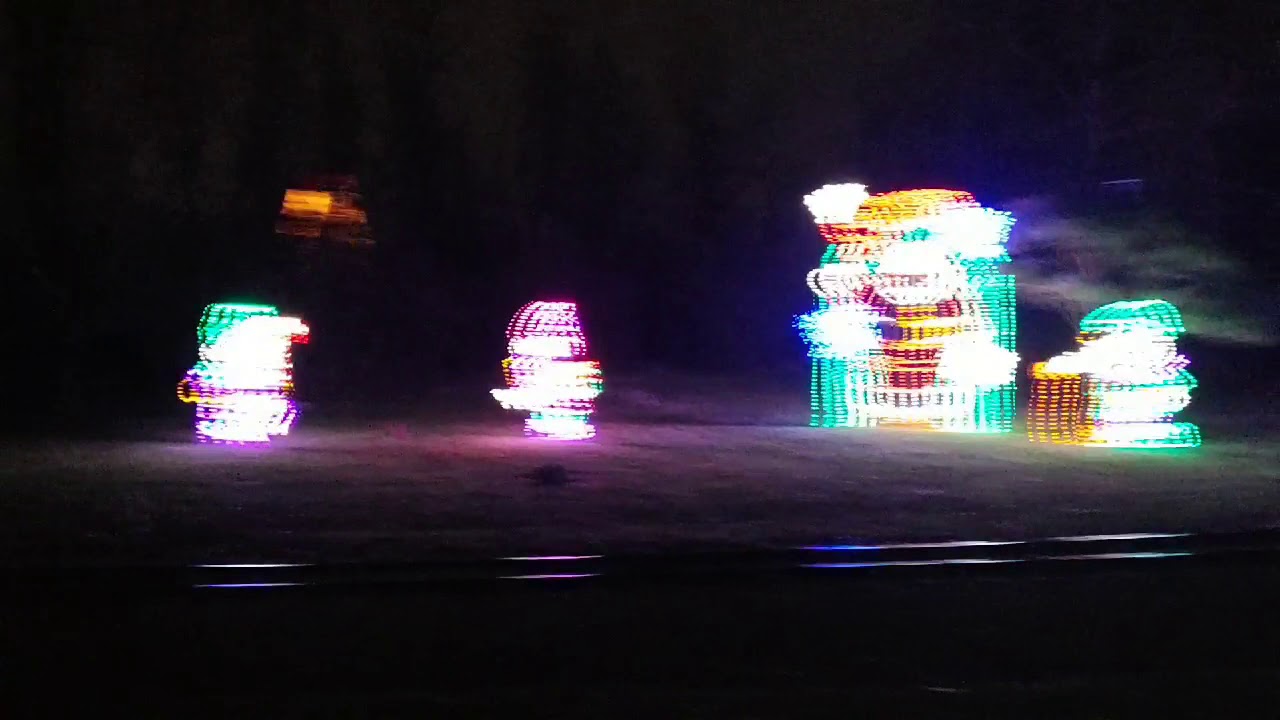 12 Days Of Christmas Train POV Kings Island