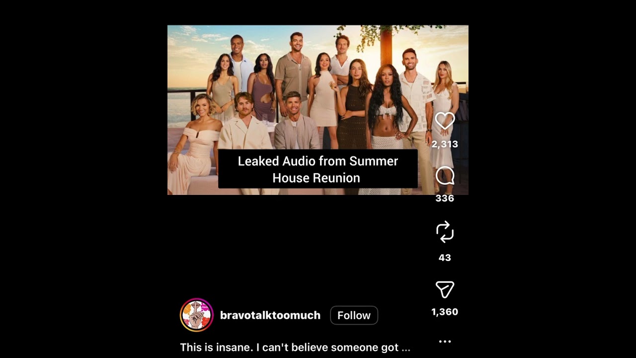 Утечка аудиозаписи встречи участников 10-го сезона шоу &laquo;Summer House&raquo;: Аманда Батула и Уэст Уилсо...