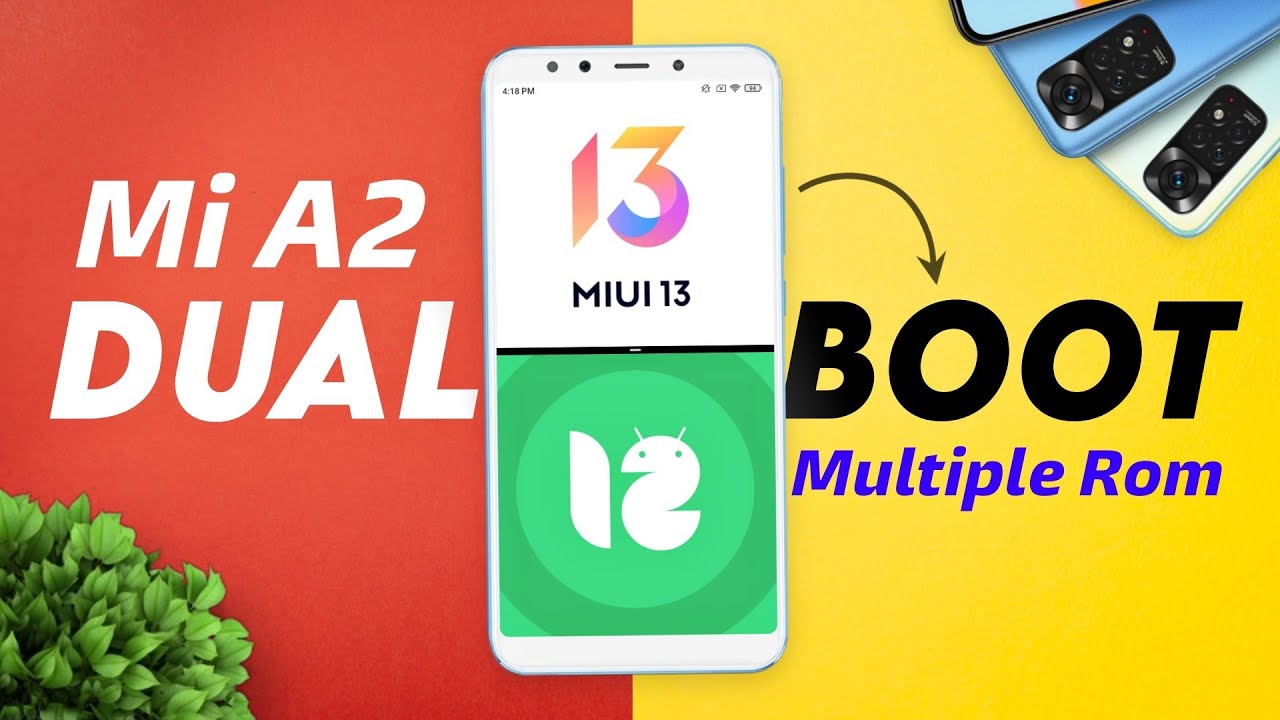 How to Install Multiple Custom Rom on Mi A2 | Multi Boot/Dual Boot on Mi A2