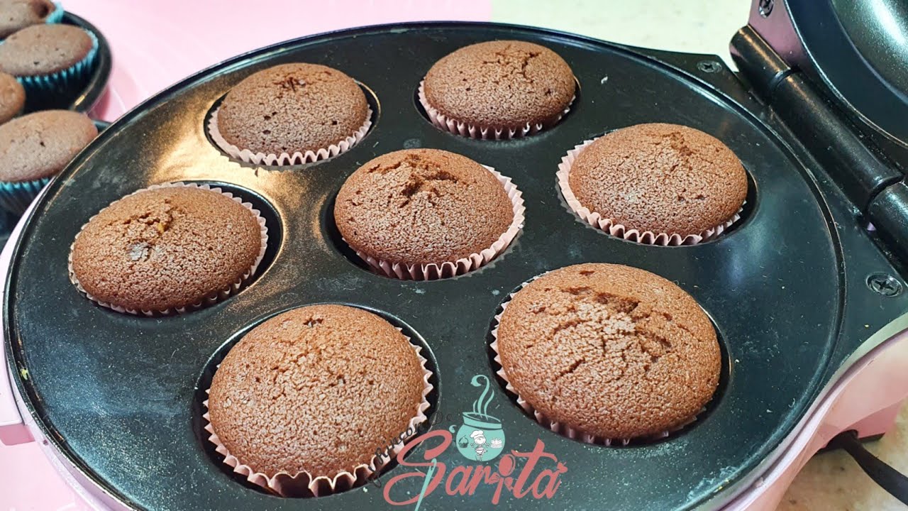 Como hacer Cup Cakes en Maquinita Sun beam  #reposteandoconsarita