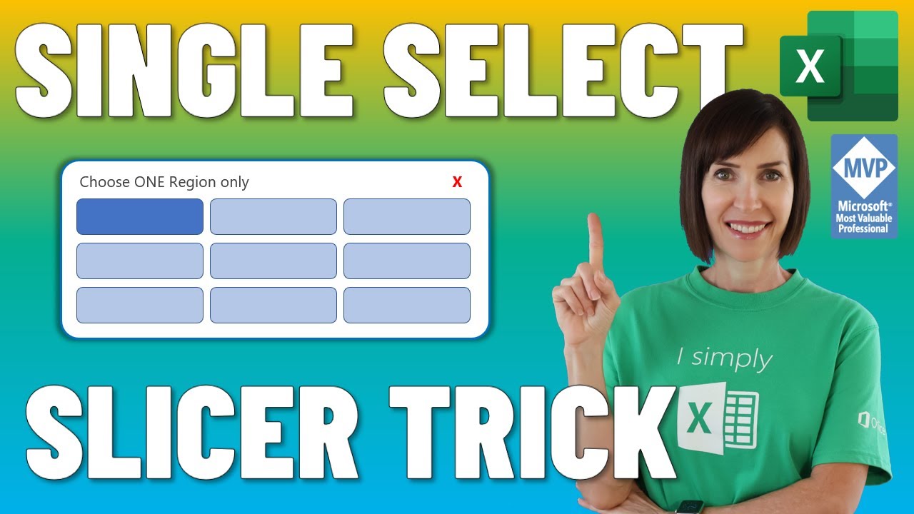 Заставьте срезы Excel выбирать только один элемент, используя эти хитрые приемы.