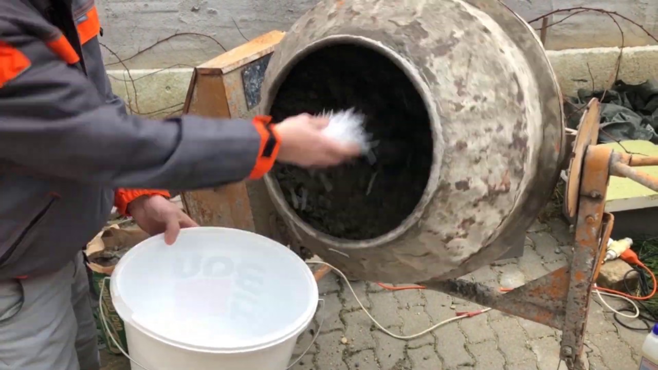 Felejtsd el a betonacél hálót! Eco Fiber adagolása a brutálisan erős kompozit beton készítésekor.