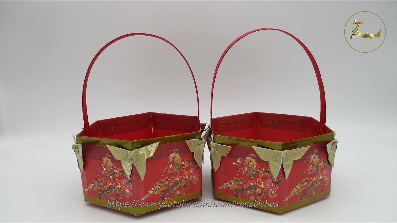 CNY Tutorial No. 284 - Hongbao Basket