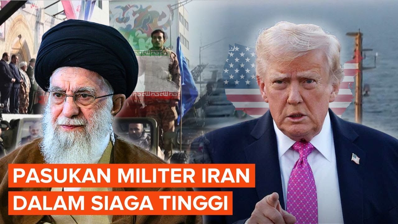 Tensi Masih Tinggi! Pasukan Iran Siap Lawan Serbuan Amerika Serikat