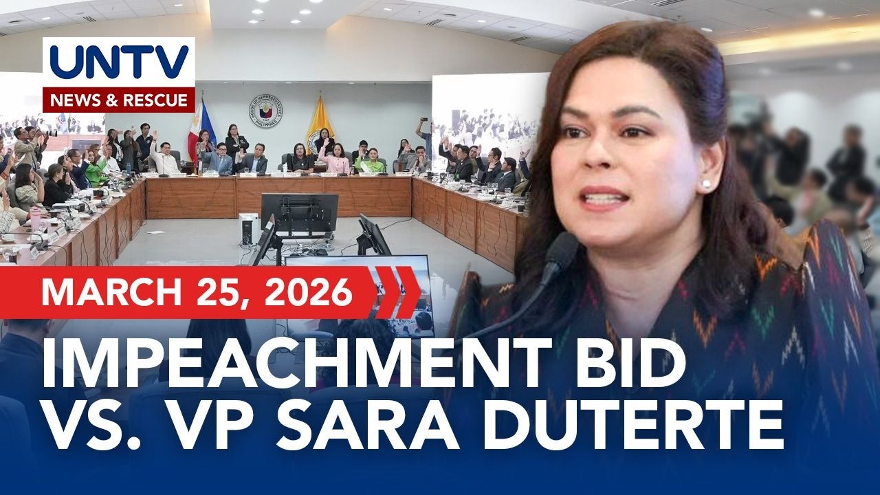 LIVE: House Justice Panel begins deliberations on impeachment complaints vs. VP Sara Duterte