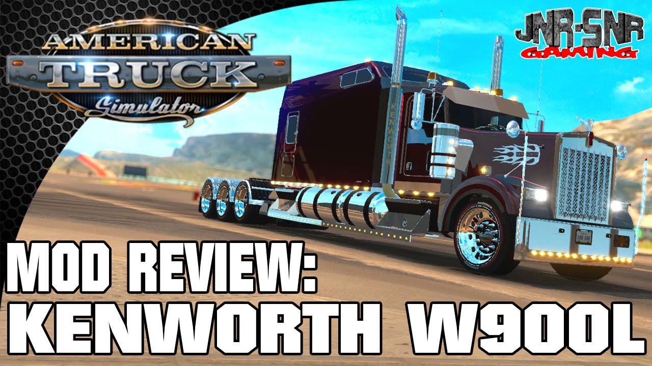 American Truck Simulator Kenworth W900L | Mod Review