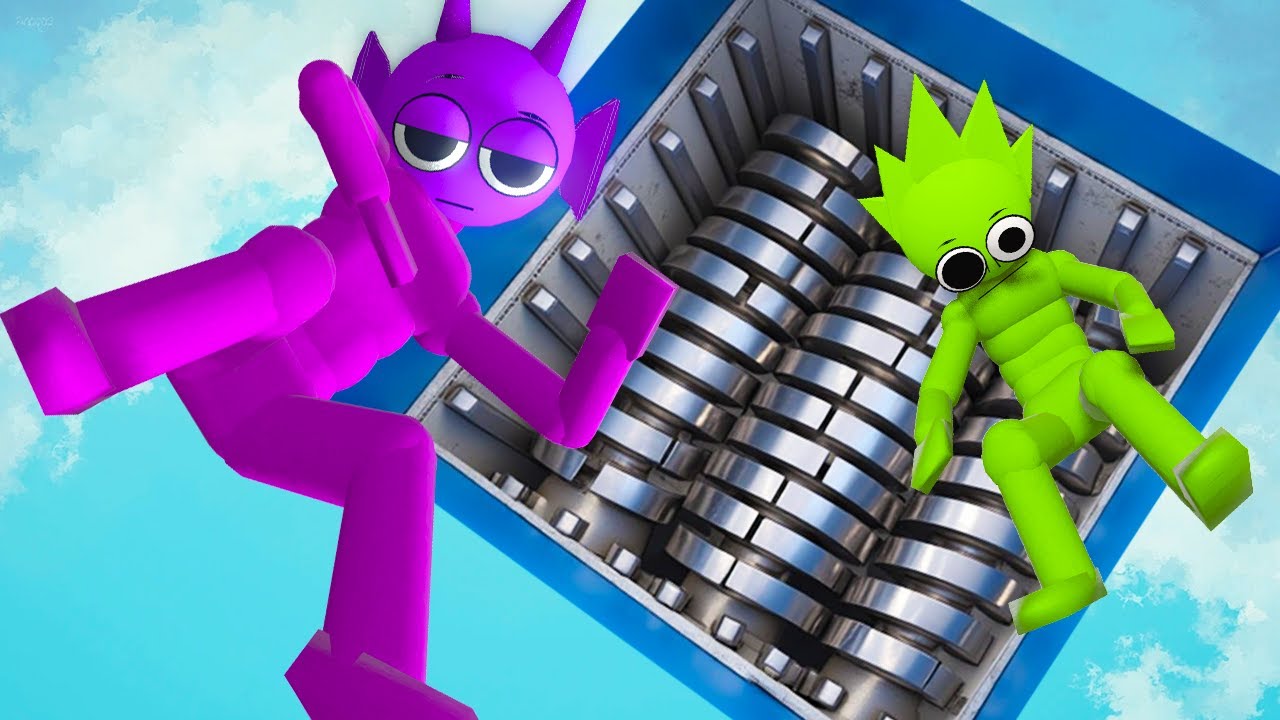 Sprunki NPC Ragdolls VS Spikes! The Best Epic NPC Falls! Compilation #67
