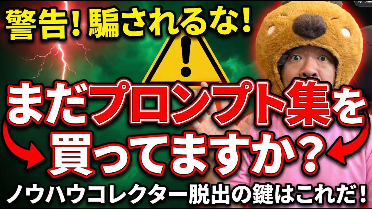 【衝撃】プロンプトに価値はないプロが断言するその理由とは？
