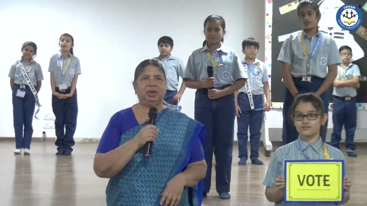 ENGLISH LANGUAGE DAY CELEBRATION AT UDGAM SCHOOL FOR CHILDREN