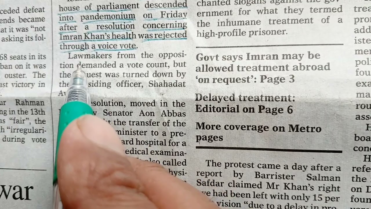 Today's Dawn News articles analysis//14-02-26//Newspaper Reading for English Improvement 