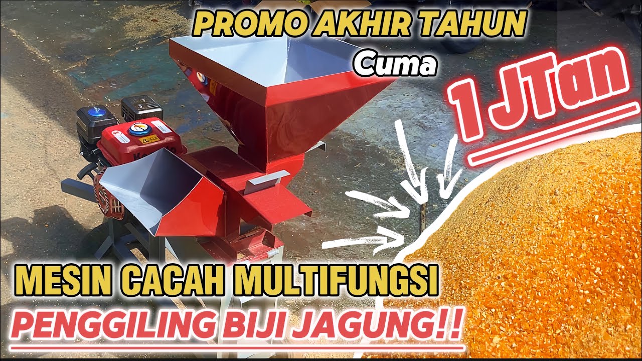 1JUTAAN!!!MESIN CACAH RUMPUT MULTIFUNGSI!!!PROMO AKHIR TAHUN