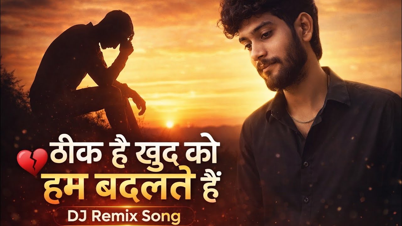 ठीक है खुद को हम बदलते हैं | Jubair Sad DJ Remix Song | Heart Broken Emotional Song