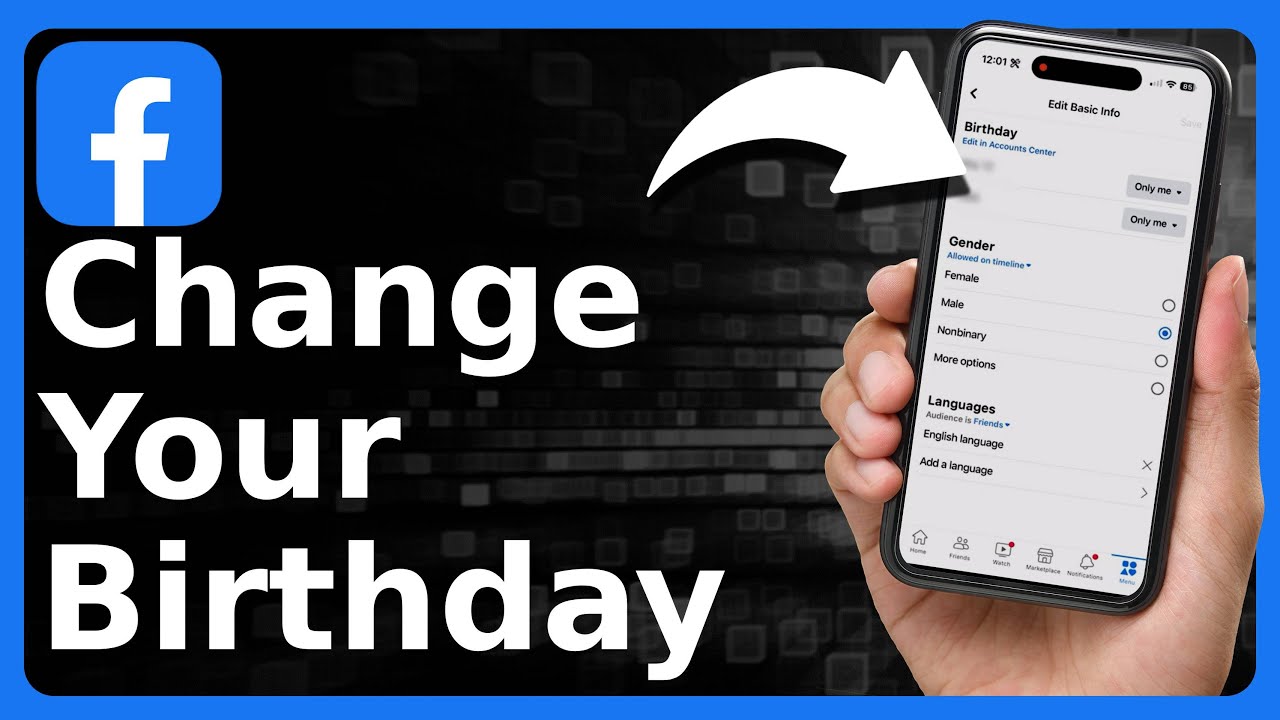How To Change Birthday On Facebook