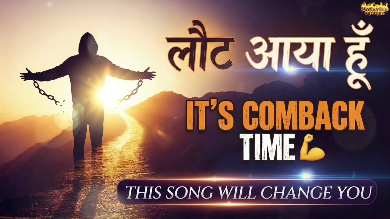 लौट आया हूँ 🔥 | Powerful Motivational Song | Emotional Comeback Anthem | Never Give Up Song
