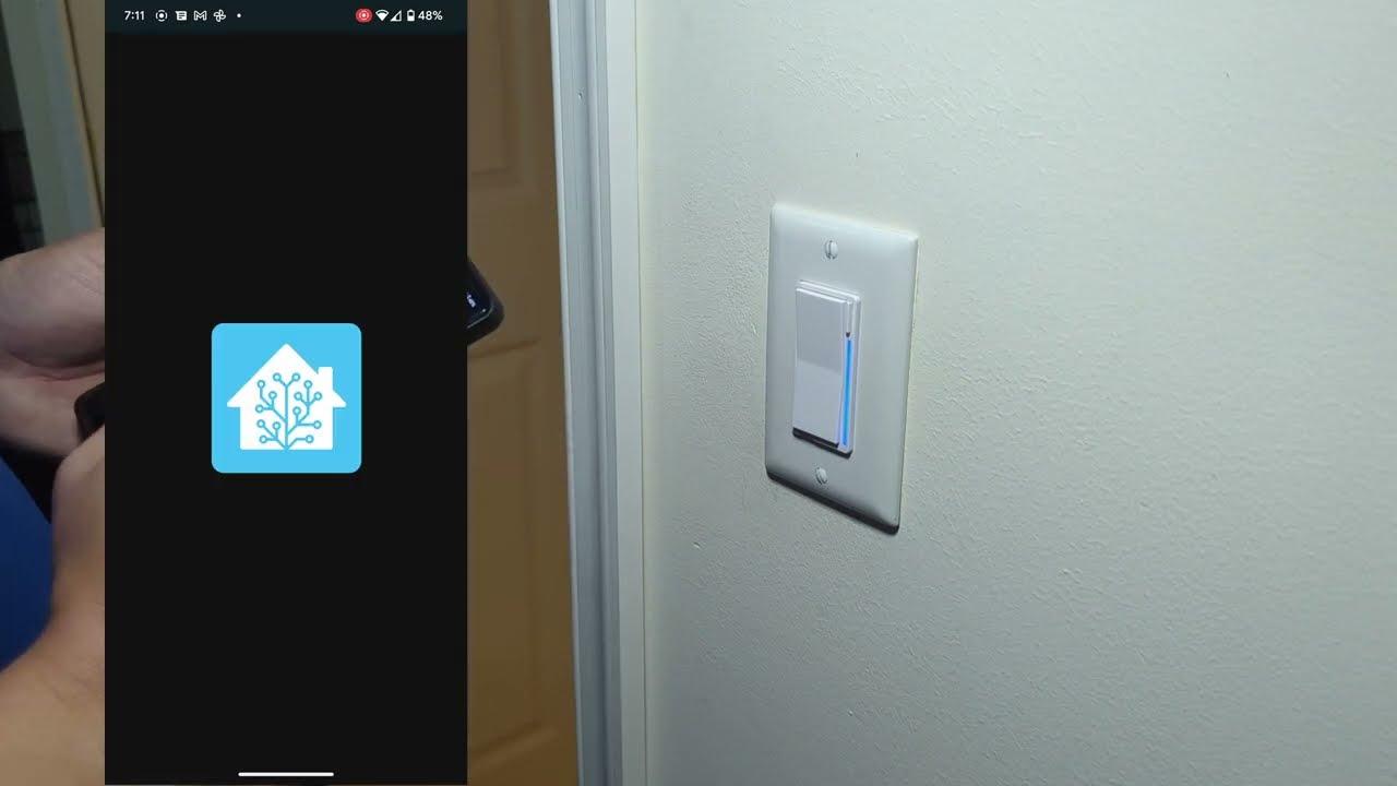 Inovelli Blue 2-1 Switch Unboxing and Installation with Home Assistant