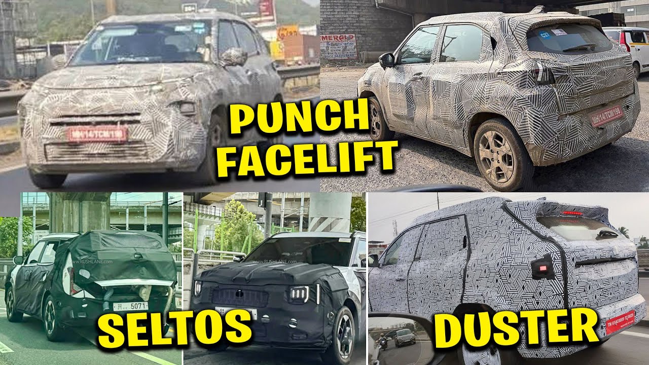 Tata PUNCH Facelift, NEW Hyundai SUV, Tata Sierra 7 Seater, DUSTER Launch