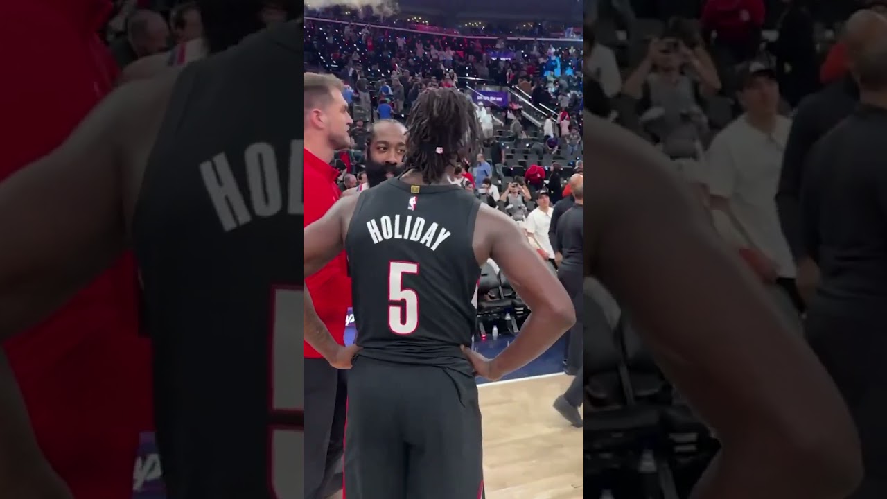 James Harden & Jrue Holiday🤞🏾