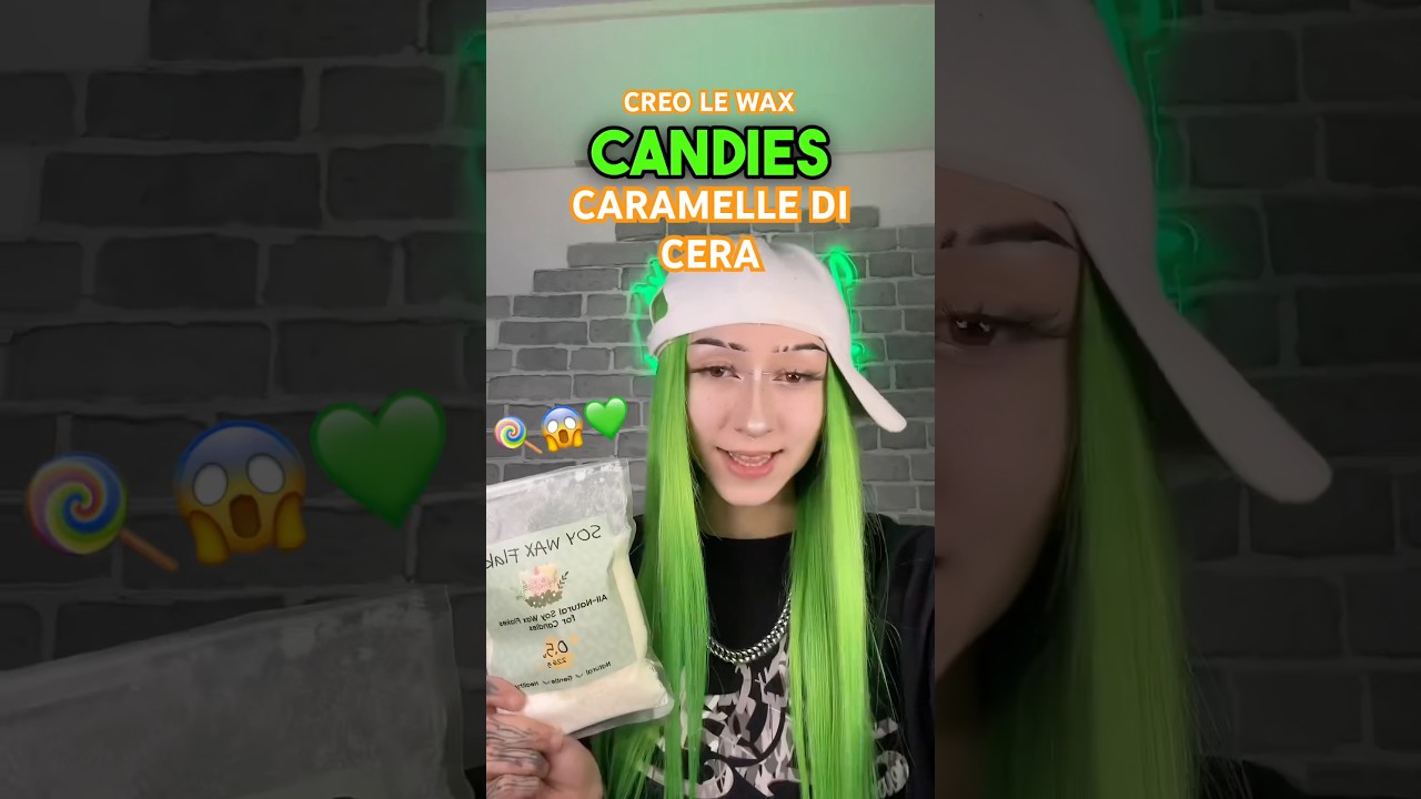 CARAMELLE DI CERA COMMESTIBILE??😱 ho provato a crearle⚠️💚