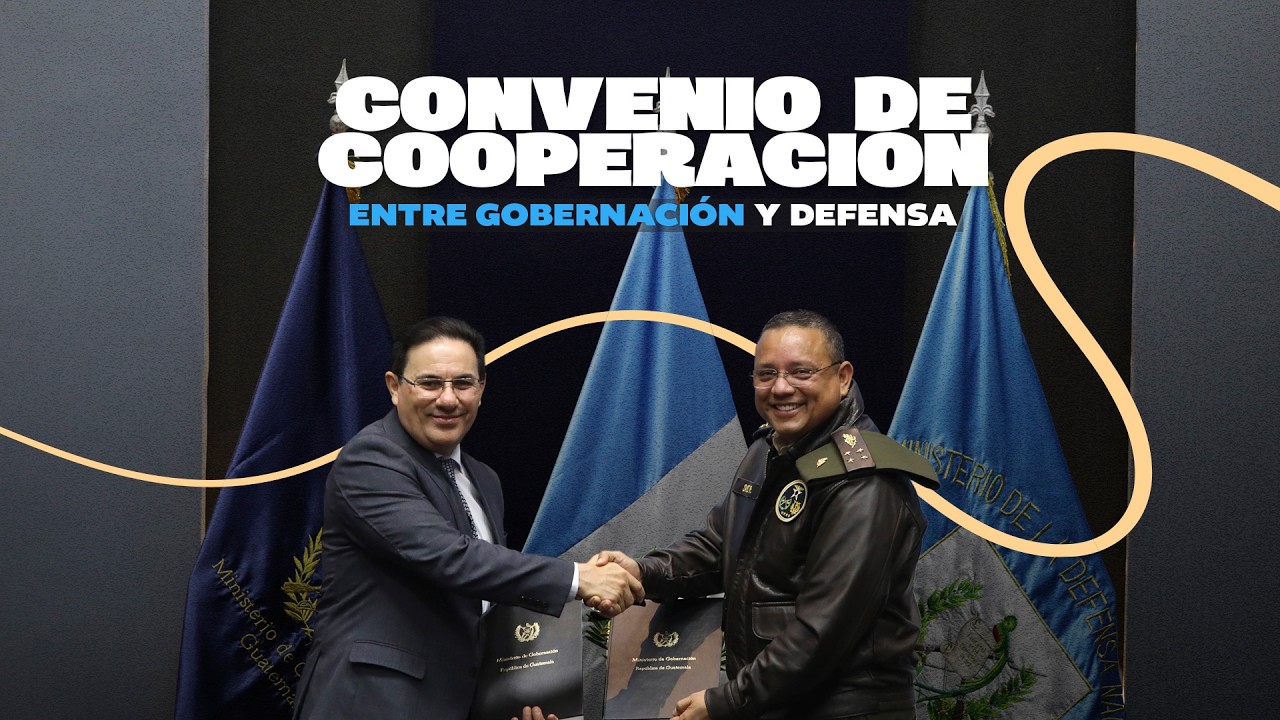 Gobernación y Defensa suscriben convenio de cooperación interinstitucional