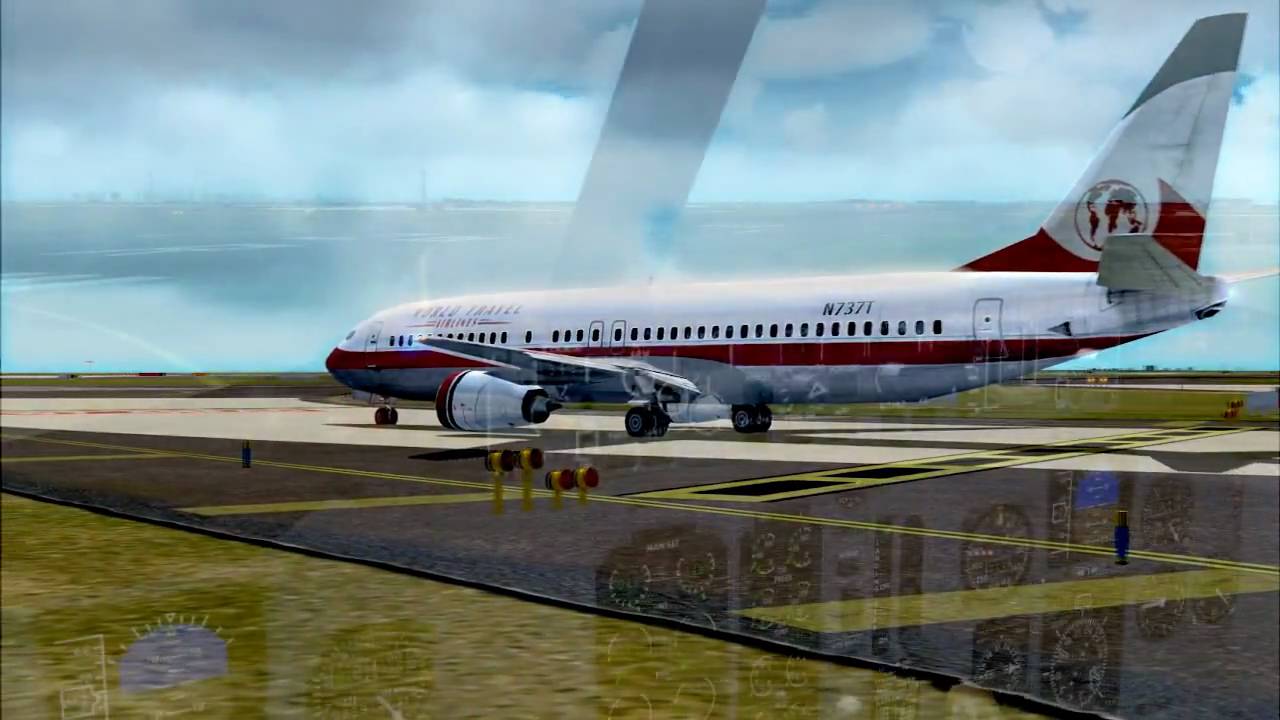 World Travel Airlines Say Goodbye Paris! **JerdooFlightX CONTEST #3**