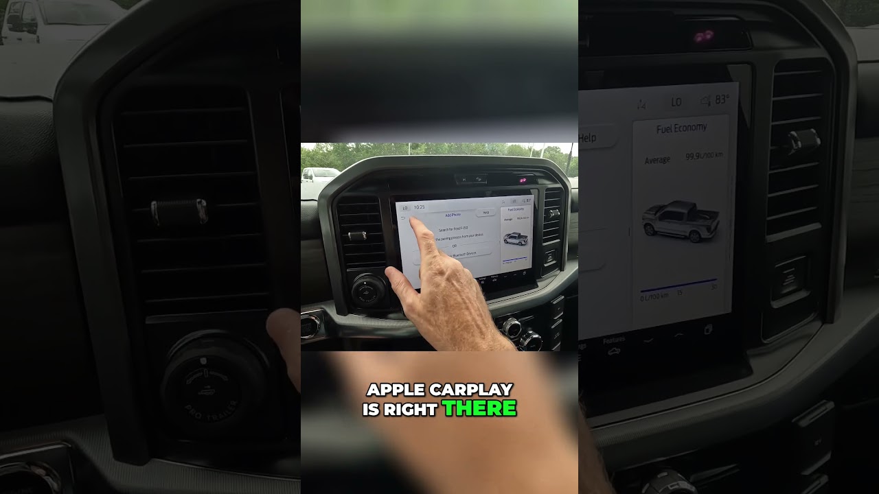 2025 Ford F 150 Lariat YouTube in Your Car  Apple CarPlay & Android Auto