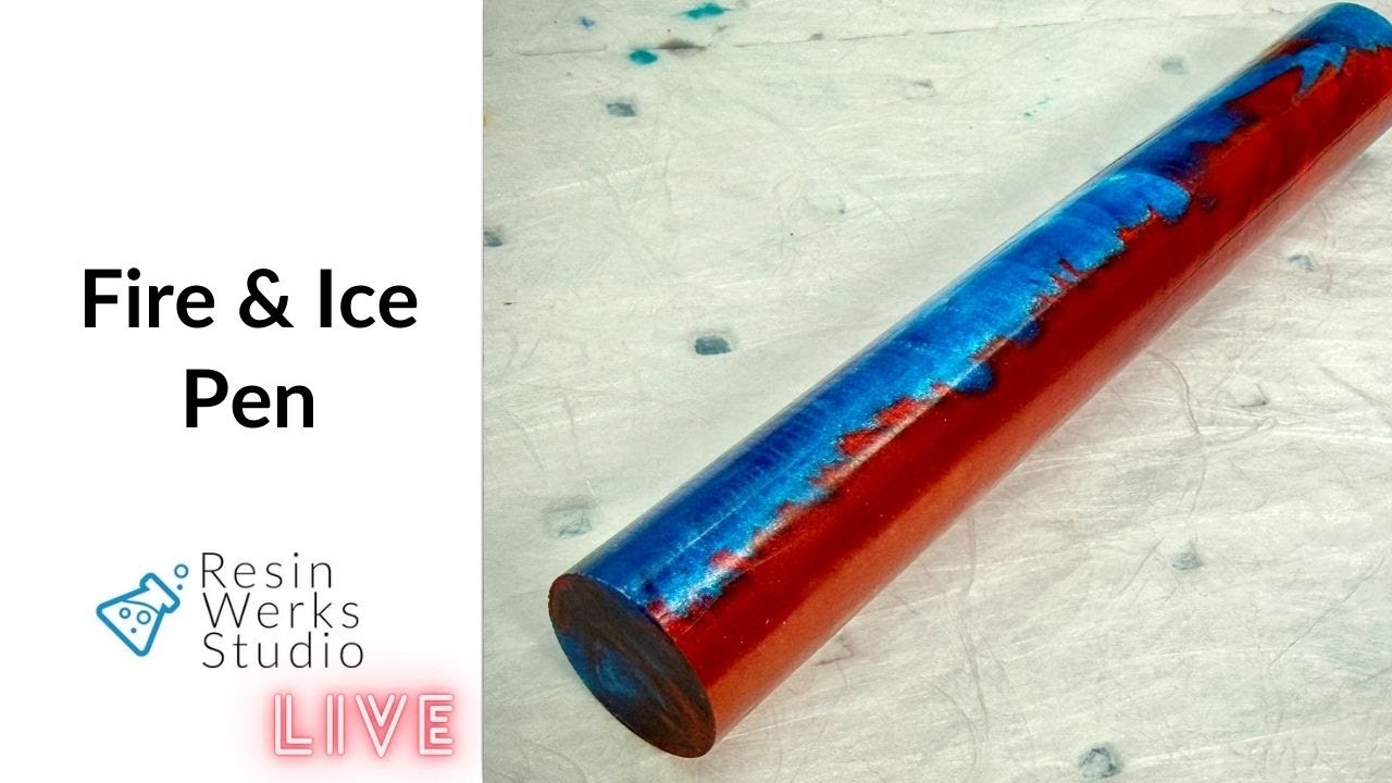 🔴Replay: Turning a Fire & Ice Themed Pen | Episode 357
