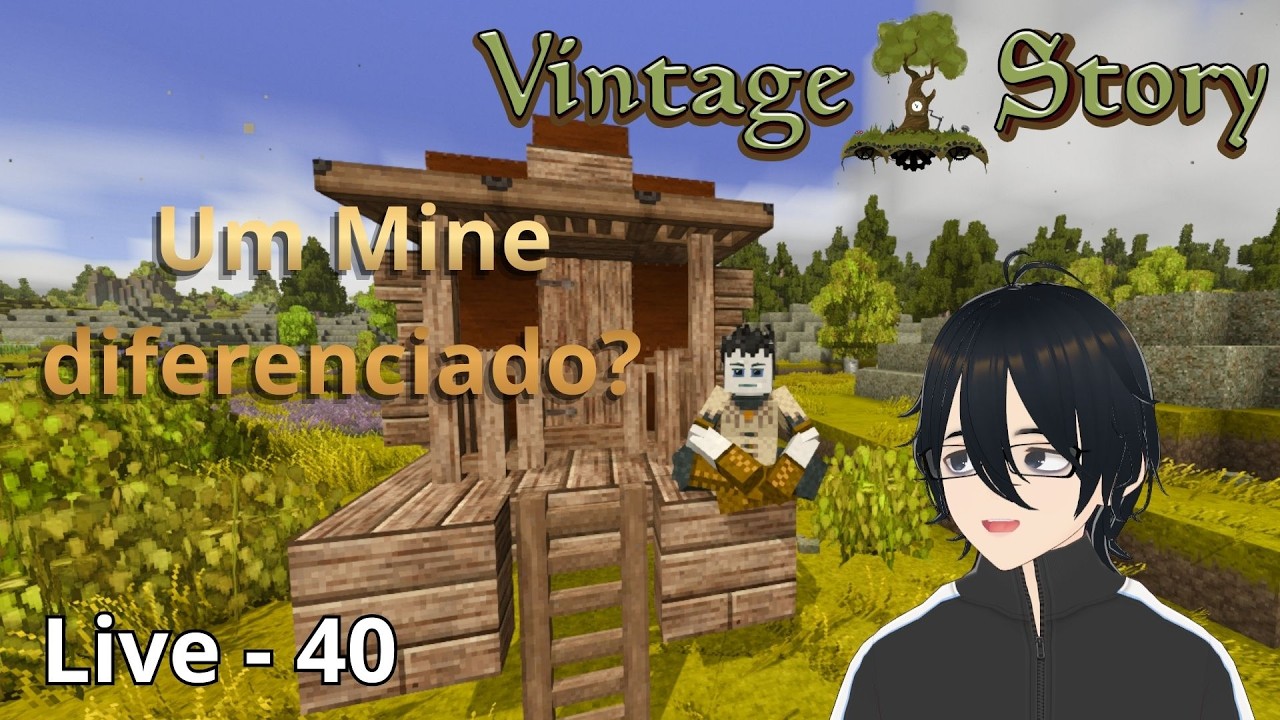 Como prosseguir a partir daqui? - (Live 40) #vtuber #gameplay  #vintagestory