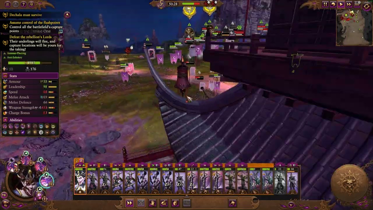 Total War Warhammer 3: Dechala The Denied One - The Breaking Pont Final Quest Battle 👹🔥😱