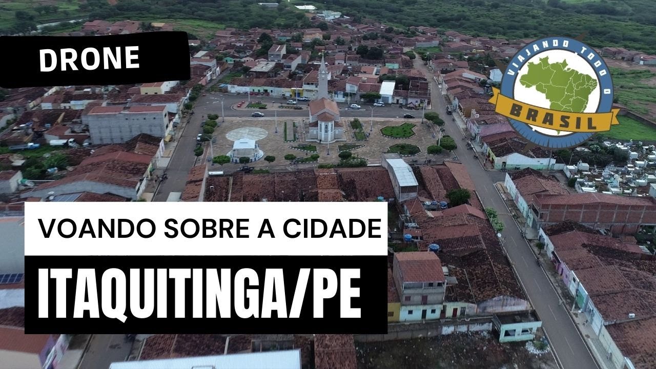 Itaquitinga/PE - Drone - Viajando Todo o Brasil