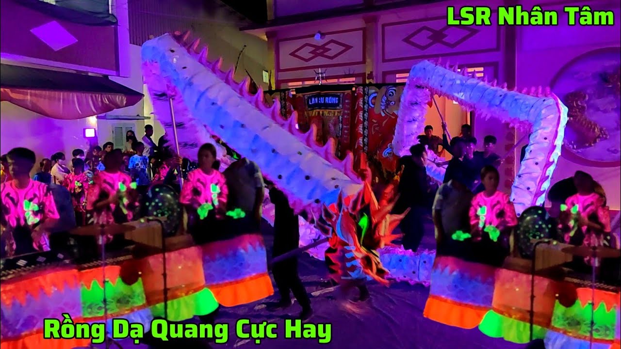 Rồng Dạ Quang Long Cực Hay 2025/Dàn Trống Rồng Quá Đỉnh/Video Nhiều Người Thích Xem 2025