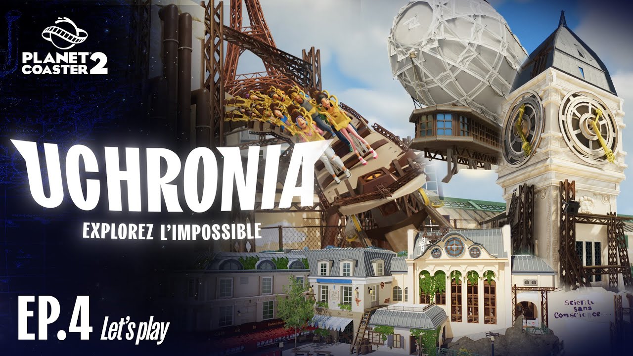Planet Coaster 2 | On termine la zone Paris + POV Surf Coaster B&M 
