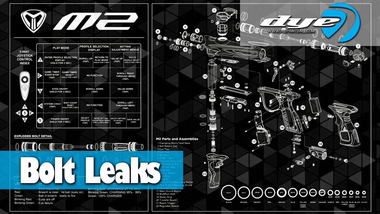 Dye M2 Bolt diagnose and fix leaks w/ Matt