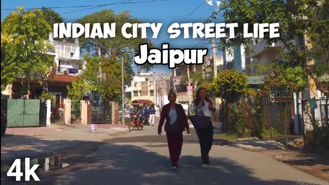Life of Jaipur | Walking in Streets of Jaipur | Rajasthan, India 4k