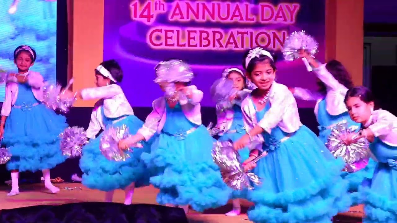 VIJAY VIKAS INTERNATIONAL SCHOOL - 14 TH ANNUAL DAY - GRADE I - DANCE  PERFORMANCE (GIRLS)