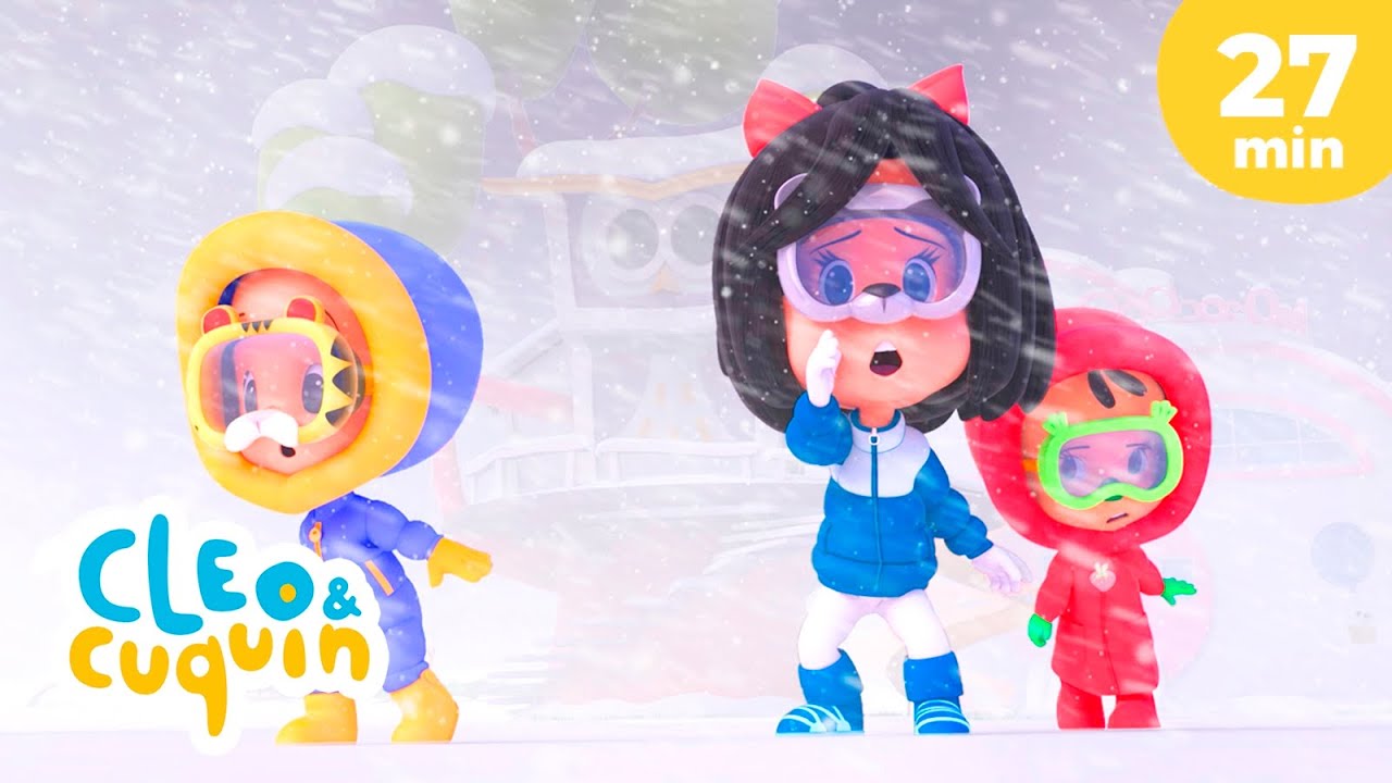 SNOWY SEARCH | Cleo & Cuquin: Educational videos for children