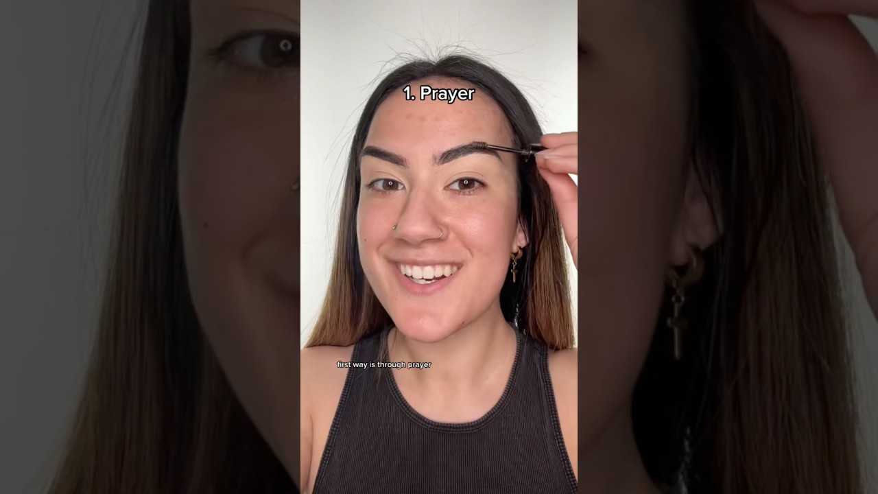 Want to hear from God? Watch this! 🙏🏼 #grwm #makeup #devotional #jesus #god #christian #shorts