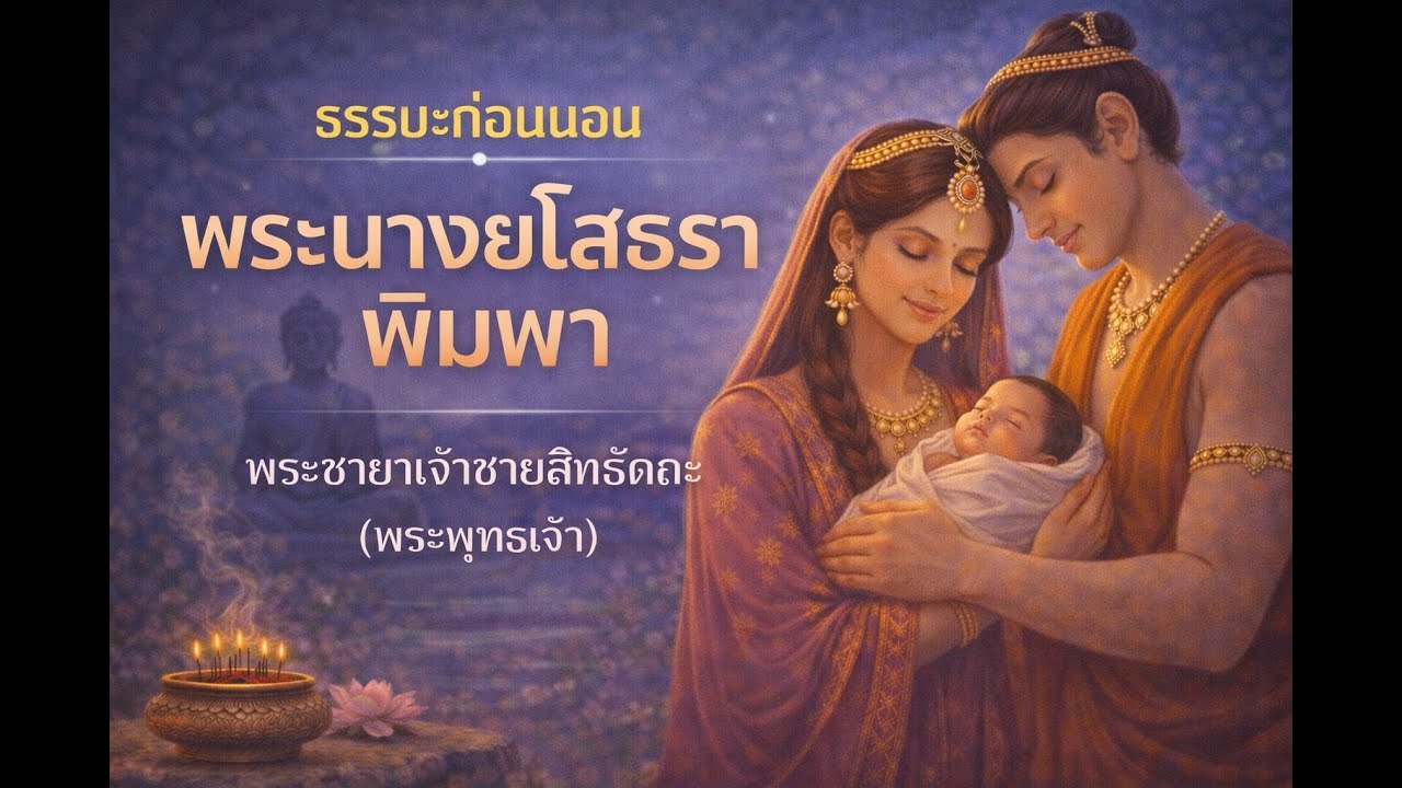 ธรรมะก่อนนอน พระนางยโสธรา พิมพา พระชายาเจ้าชายสิทธัตถะ (พระพุทธเจ้า)