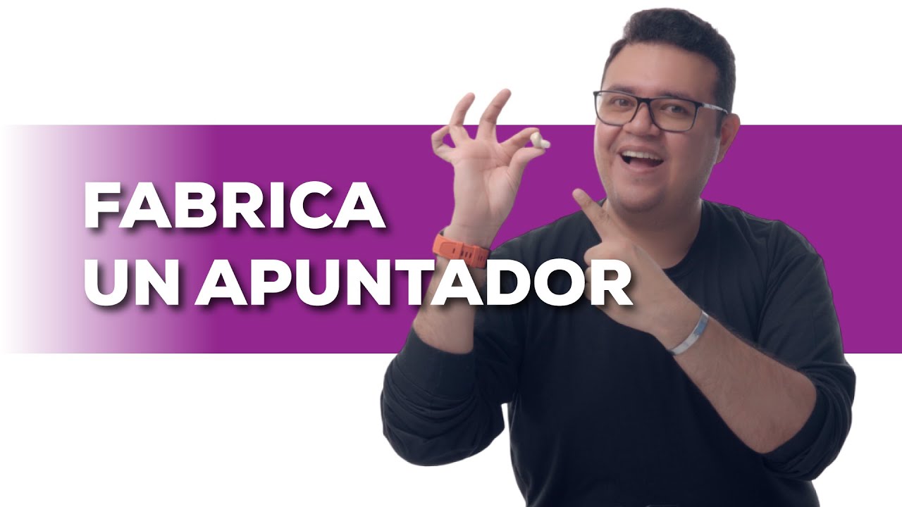 Cómo hacer un apuntador económico