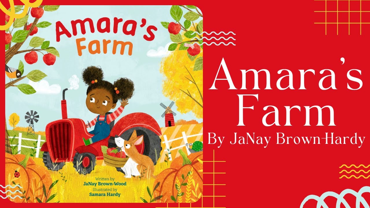 🚜 Amara’s Farm 🚜 Fall Autumn Stories for Kids Read Aloud [ READ ALONG VIDEO ]