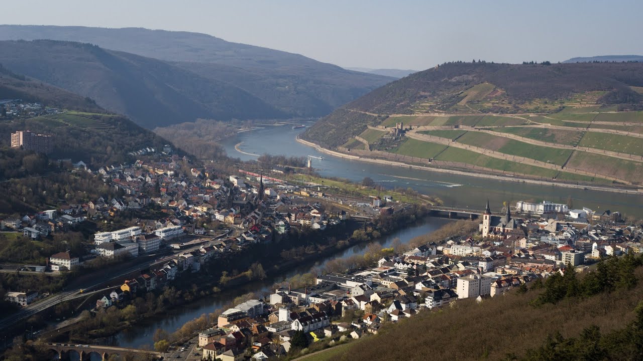 Heimat von oben: Rundflug über Bingen und Ingelheim