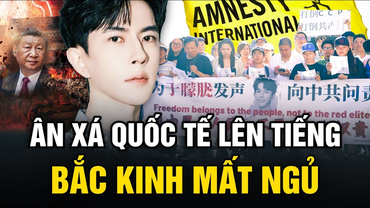 Ân xá Quốc tế lên tiếng vì Vu Mông Lung, Bắc Kinh mất ngủ | Trung Quốc Hậu Trường