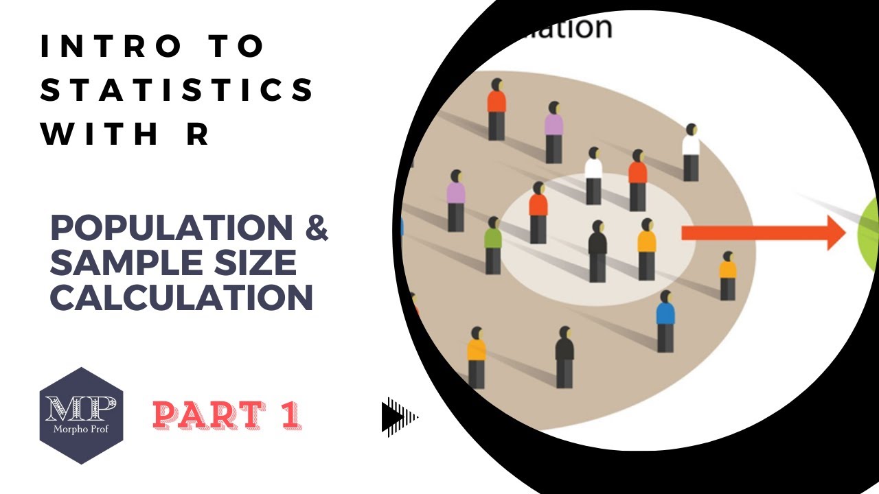 1- Intro to Statistics: Population and Sample size calculation