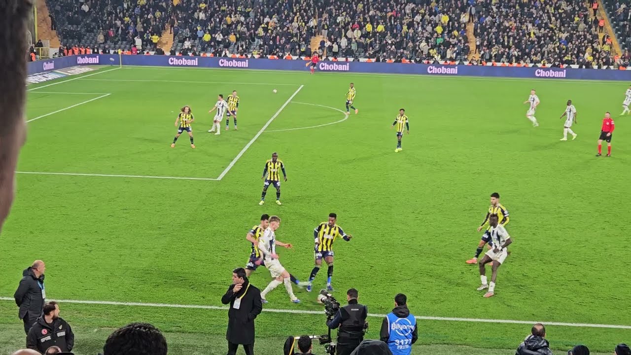 Fenerbahçe - Kasımpaşa (23.02.2026) Marco Asensio gol tribün çekim - 4K