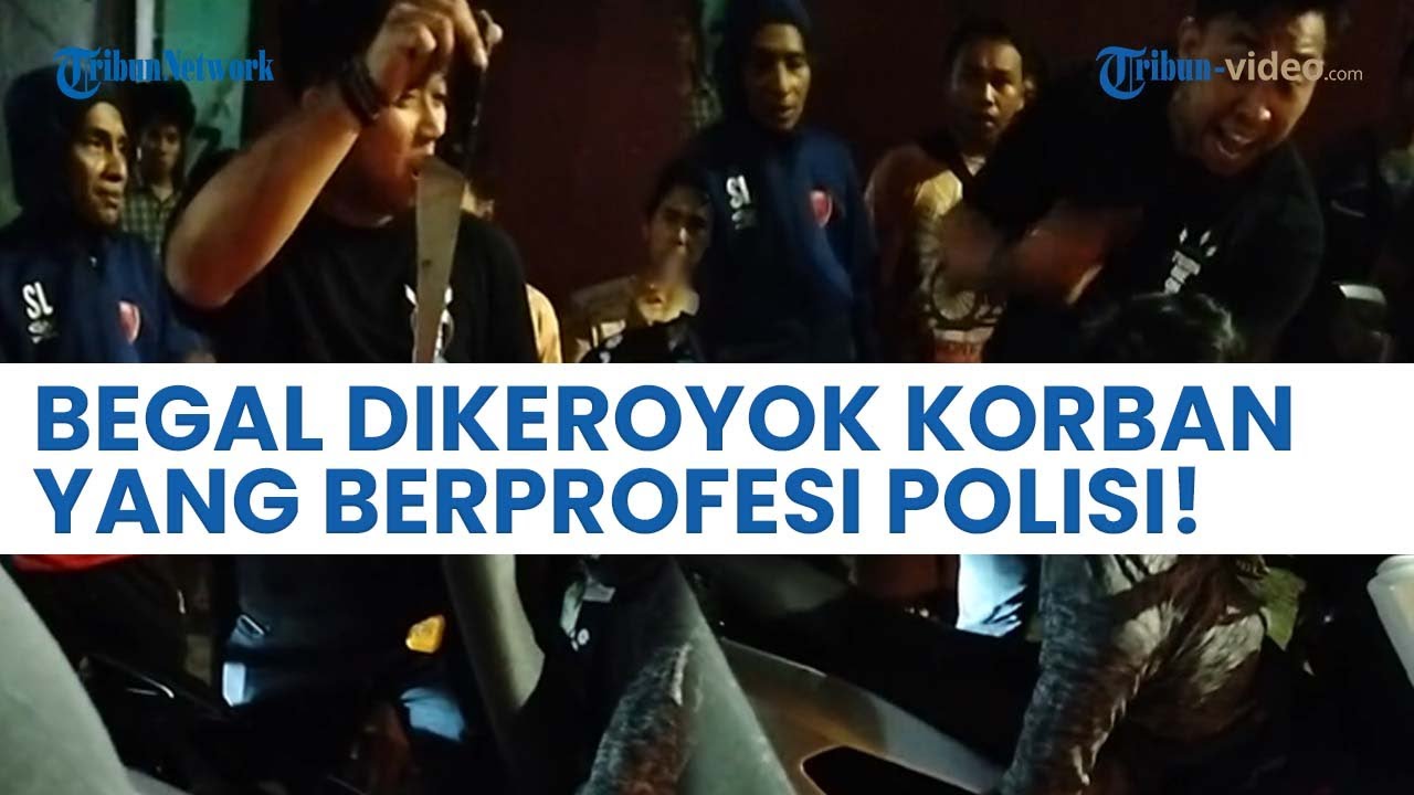 Momen Apes Begal di Makassar, Niat Curi Motor Malah Dihajar Massa, Korbannya Ternyata Polisi!