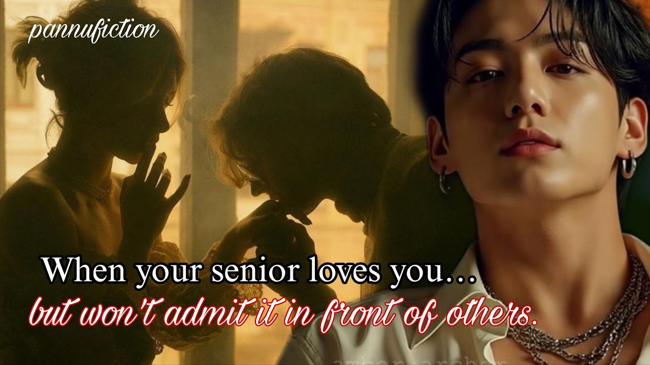 When you and ur senior are in love...but won’t admit it in front of others.#jkff 
