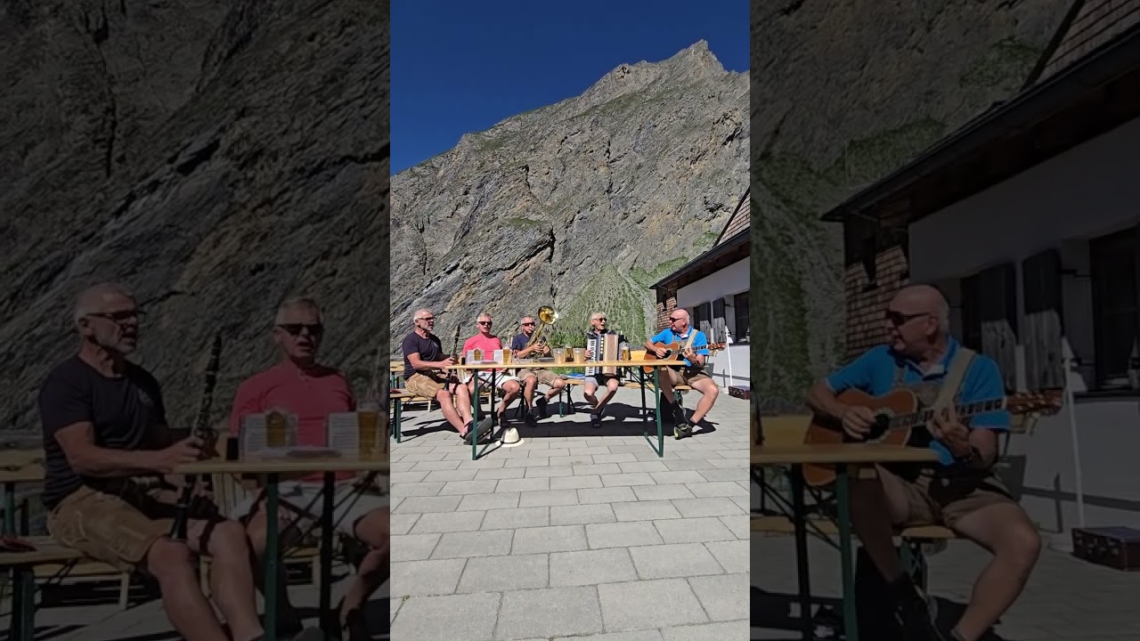 Die Musi Briada auf der Lucknerh&uuml;tte  - mit Glocknerblick20240721 102146