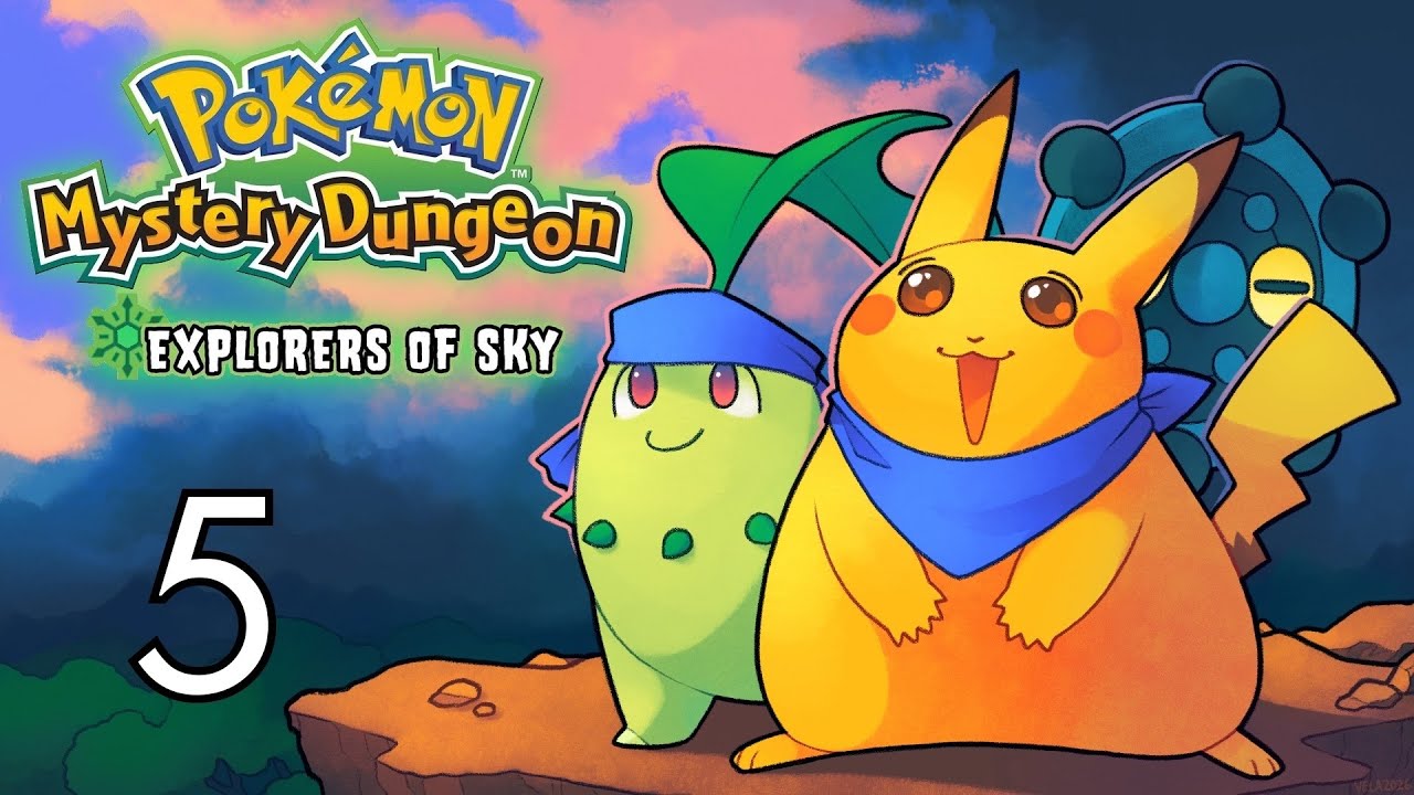 Pokemon Explorers of Sky silent playthrough Part 5