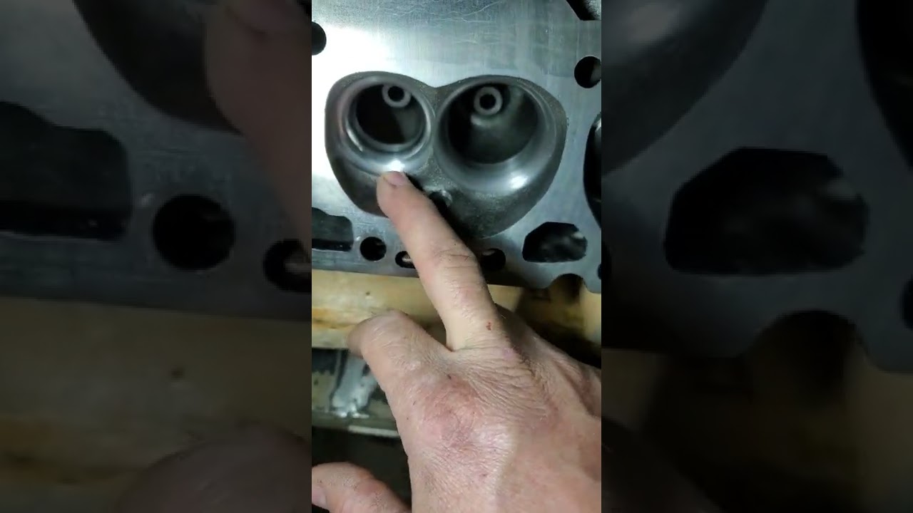 (#35) Summit brand sbc cylinder head overview with flow numbers small block chevy