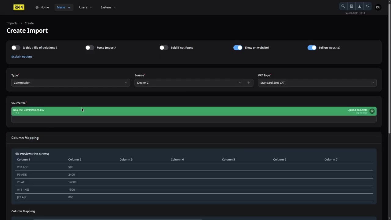 Regmarks 4 The Web:  Introduction to Features