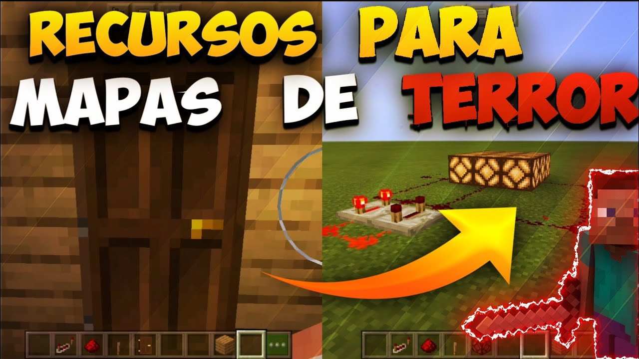 3 Recursos Para Usar em Mapas de Terror no Minecraft